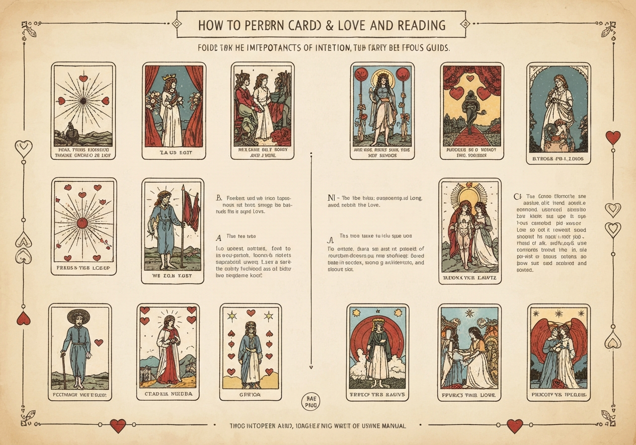 Como fazer uma leitura de Tarot para o amor