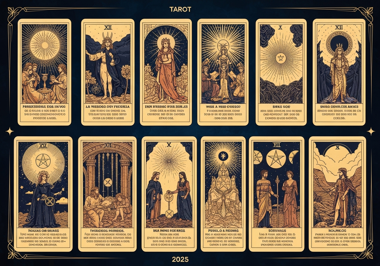 Tarot 2025: previsões para o ano segundo os arcanos