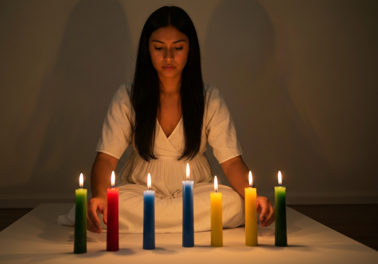 Rituais com velas: significados das cores e como usar corretamente